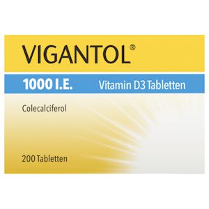 VIGANTOL 1.000 I.E. Vitamin D3 Tabletten